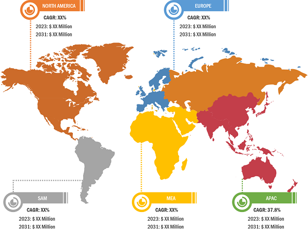 Multimodal AI Market was valued at US$ 893.5 Million in 2023 and is expected to reach to US$ 10,550.20 Million by 2031; it is estimated to record a CAGR of 36.2% from 2023 to 2031